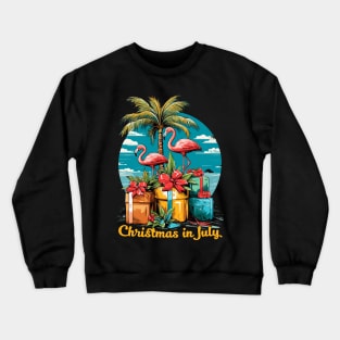 Sunny Sleigh Bells | 'Christmas in July' Celebration T-Shirt Crewneck Sweatshirt
